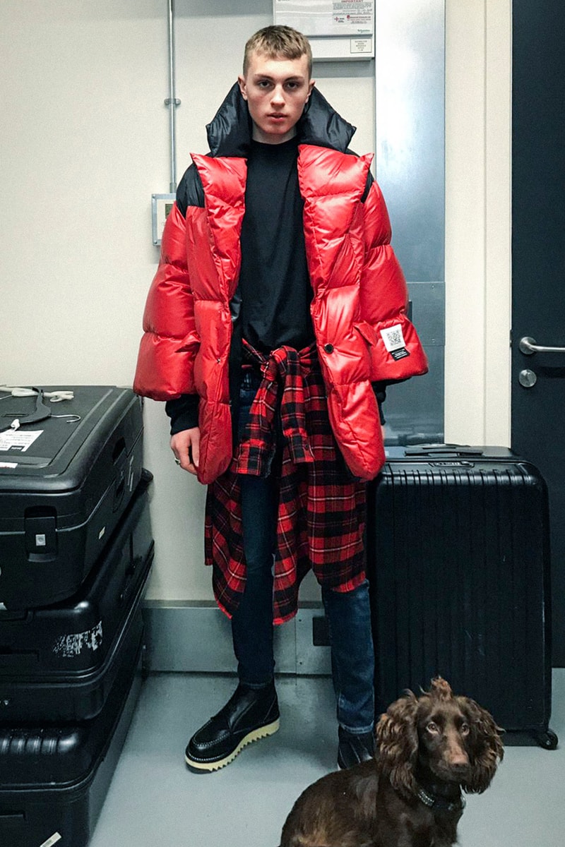 Fumito Ganryu Fall/Winter 2021 Collection Lookbook menswear paris fashion week fw21