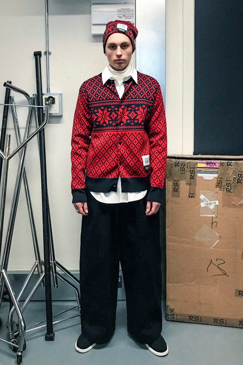 Fumito Ganryu Fall/Winter 2021 Collection Lookbook menswear paris fashion week fw21