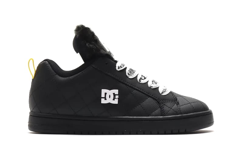 fxxking rabbits dc shoes williams slim court graffik white black yellow official release date info photos price store list buying guide