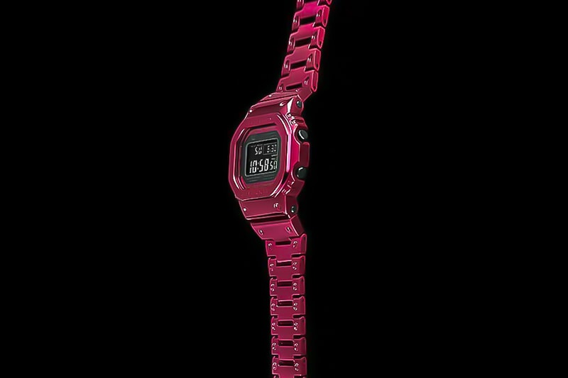 casio gshock japan watches timepiece full metall 5000 red GMW B5000RD 4JF accessories