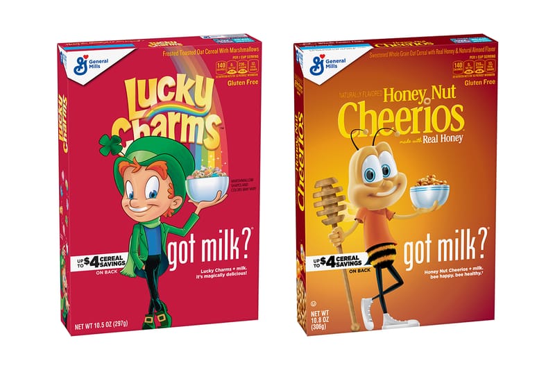 General Mills and got milk? Release Milk-Mustache Marked Cereal Boxes