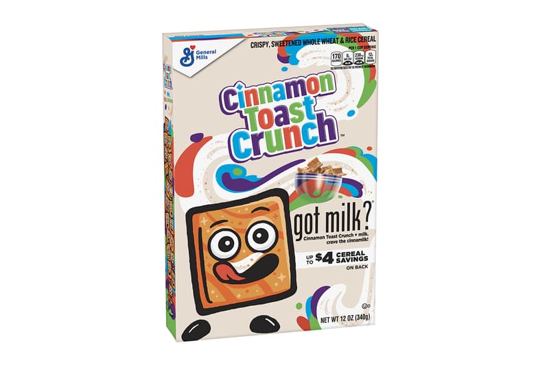 General Mills got milk? Milk-Mustache Cereal Boxes Release Cheerios Cinnamon Toast Crunch Cocoa Puffs Honey Nut Cheerios Lucky charms Trix