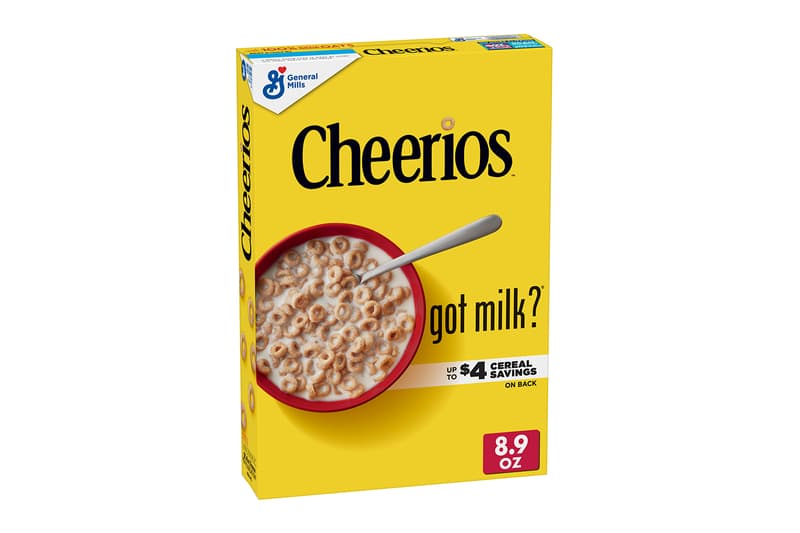 General Mills got milk? Milk-Mustache Cereal Boxes Release Cheerios Cinnamon Toast Crunch Cocoa Puffs Honey Nut Cheerios Lucky charms Trix