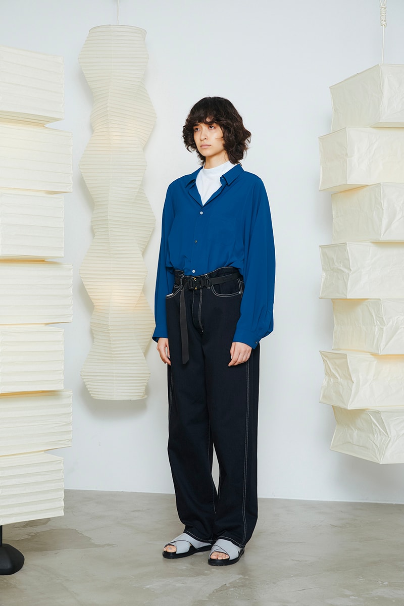 graph paper dress shirt Broad L/S Oversized Regular Collar Shirt  Graphpaper
