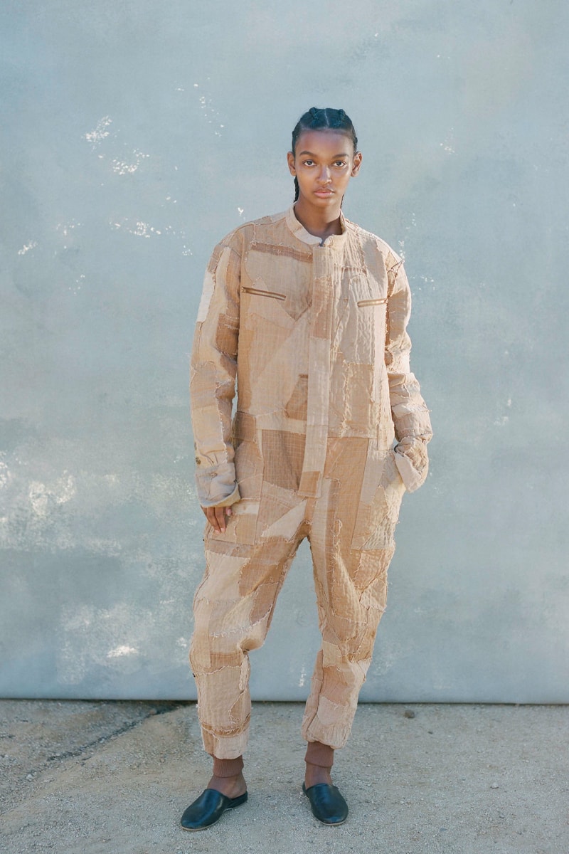 Greg Lauren Fall/Winter 2021 Lookbook Collection FW21 Sustainable Fashion Scrapworks Stichworks Fabrics Yardage Garments Clothing Reuse Reduce Repurpose Rework Scraps Wool Los Angeles Ralph Lauren Nephew LA Based