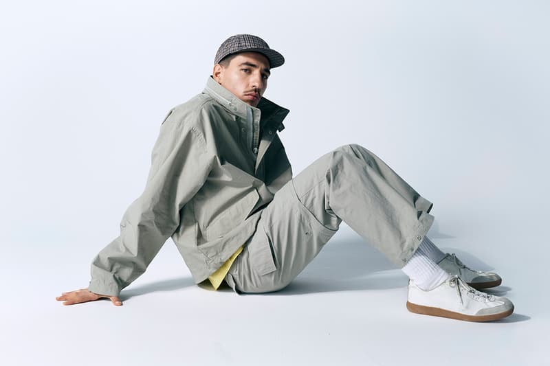 hector bellerin hm menswear collection release info store list price buying guide photos trousers pants hoodie bucket hat tote bag windbreaker shirt button up tee tank top jacket blazer 5 panel plaid denim arsenal fc