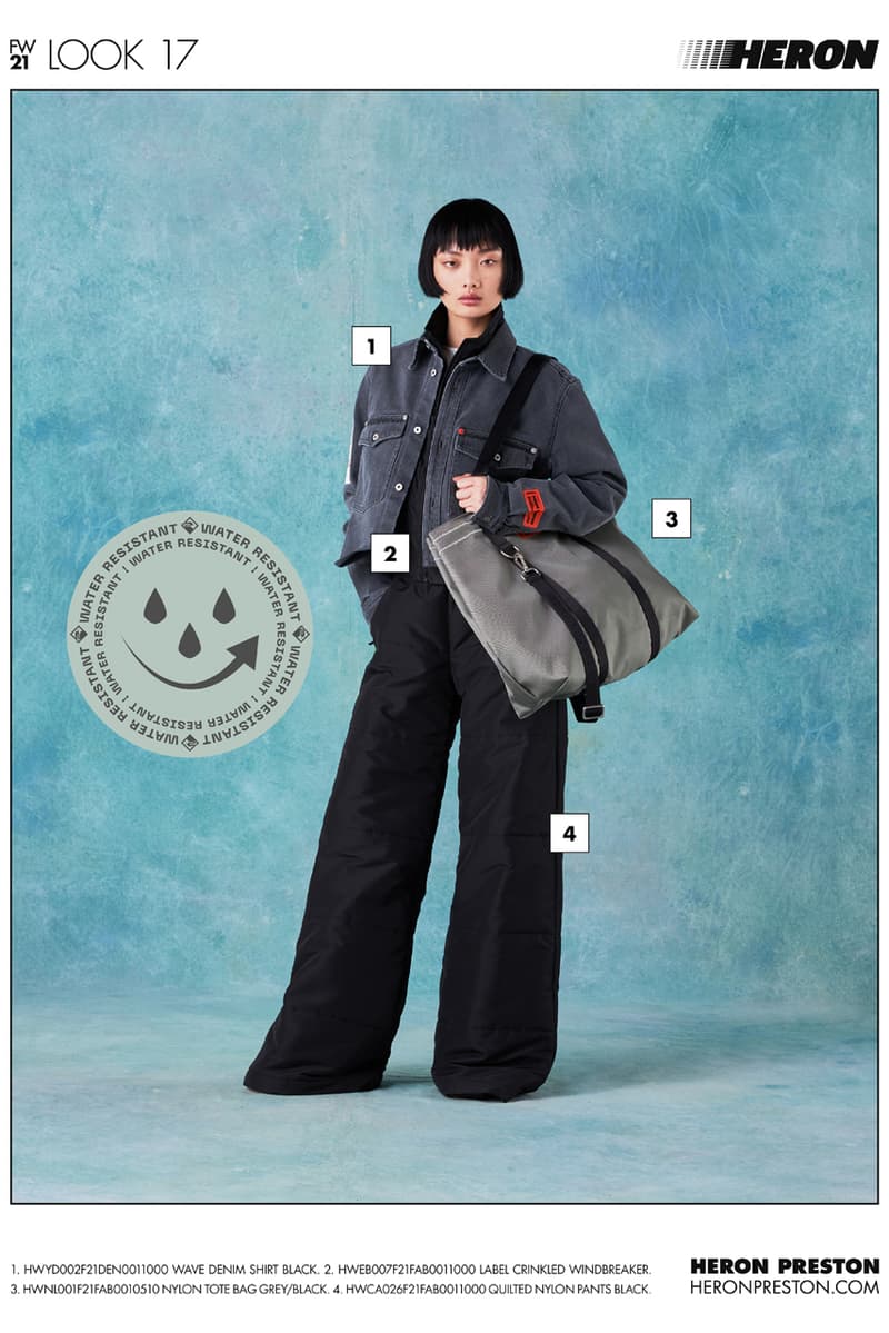 Heron Preston Fall/Winter 2021 Collection Lookbook menswear womenswear fw21