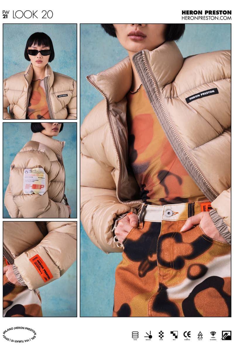 Heron Preston Fall/Winter 2021 Collection Lookbook menswear womenswear fw21