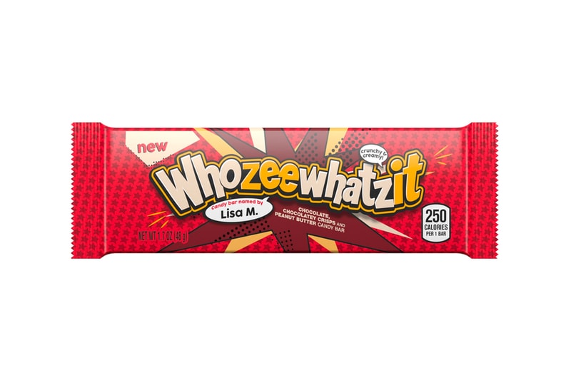HERSHEY Whatchamacallit Furthers Its Crazy Name With the "Whozeewhatzit" Candy Bar chocolate peanut snacks sweets 