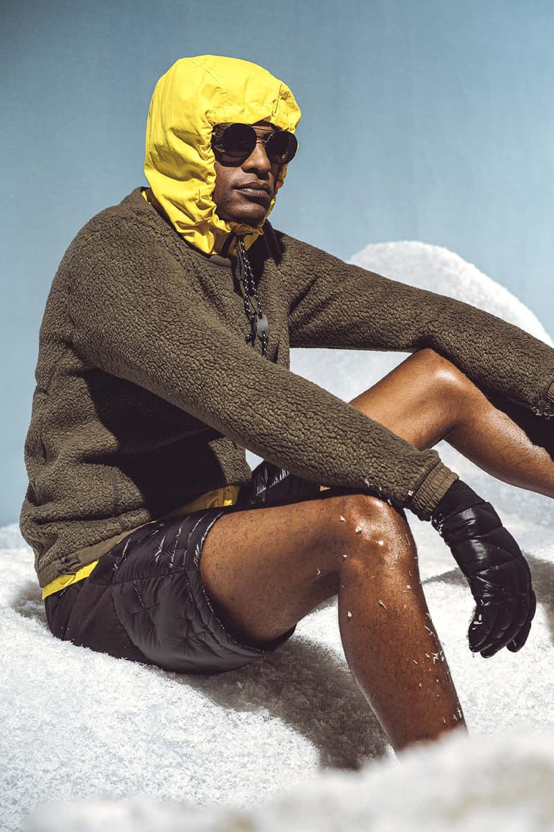 Holden winter lookbook snow sport luxury ski jackets outerwear high-end Japanese fabrics 