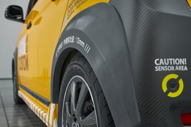 Honda e-Drag Tokyo Auto Salon N-One RS K-Climb Drag Racing Hill Climbing Kei Car E-Prototype Electric Cars Vehicle Japan Small City Concepts