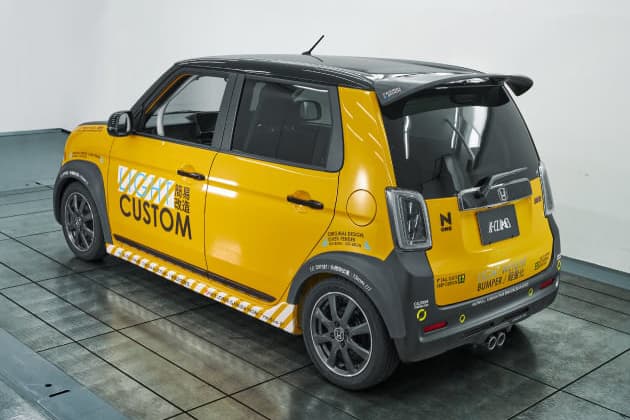 Honda e-Drag Tokyo Auto Salon N-One RS K-Climb Drag Racing Hill Climbing Kei Car E-Prototype Electric Cars Vehicle Japan Small City Concepts