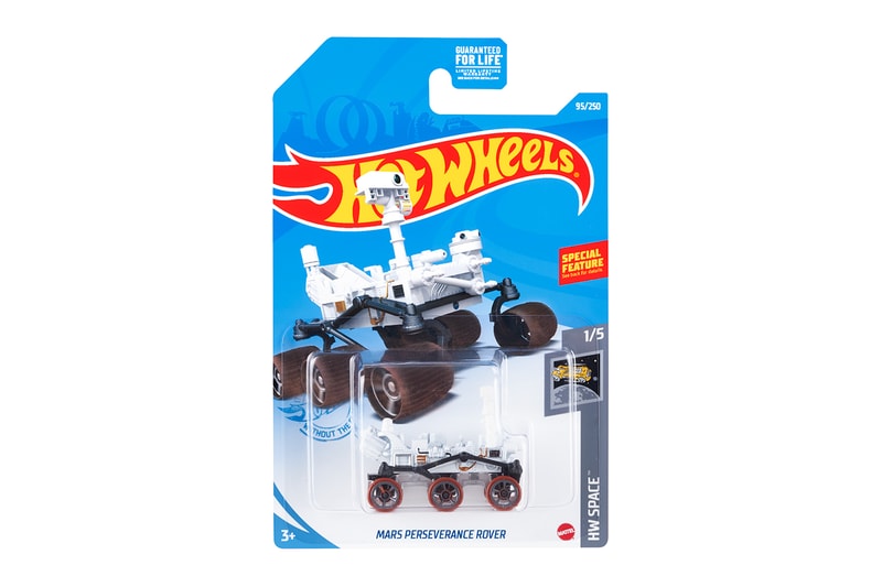 Hot Wheels Celebrates NASA's Mars Perseverance Rover In New Die-Cast Release 1/64 scale space mars landing Jezero Crater JPL