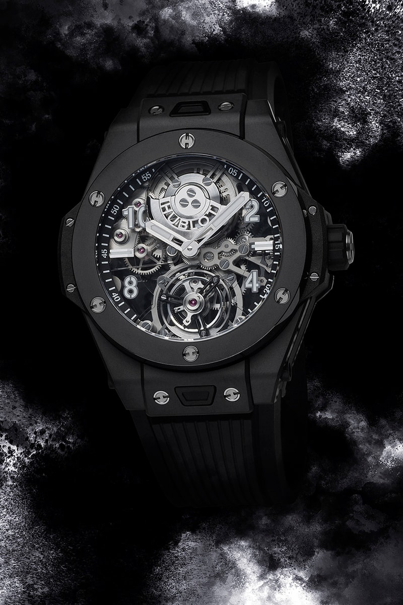 New Automatic Tourbillon Micro-Rotor Movement And Orange Sapphire Crystal For Hublot Big Bang Automatic Tourbillon Orange Sapphire