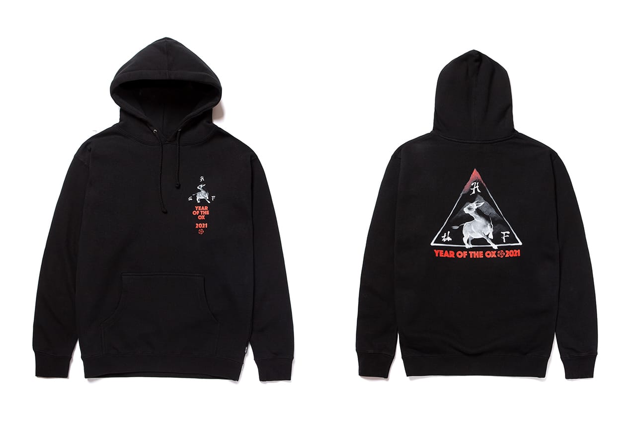 Details about   Genuine HUF Year of the Ox Hoodie Black 
