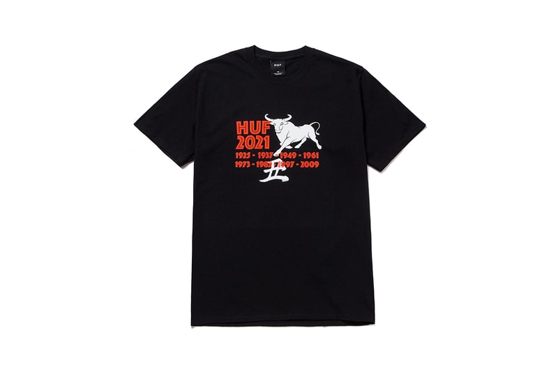 huf year of the ox apparel collection release info hoodie crewneck t-shirt tee long sleeve chinese new year release info date photos price store list buying guide