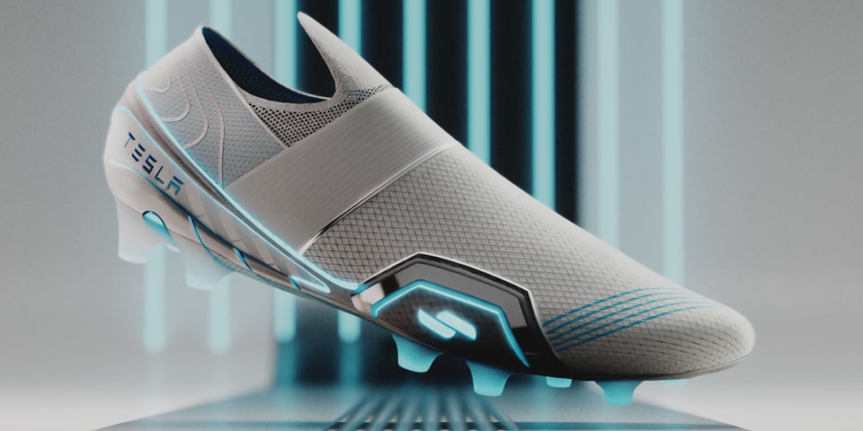 CGI Artist Imagines What a Tesla Football Boot Could Look Like