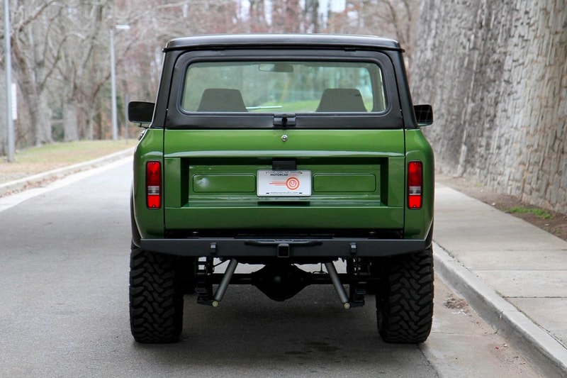 International Harvester 1977 Scout II motorcar studio Sale SUVs Off Roading 4x4 trucks sales green  motorcar studio