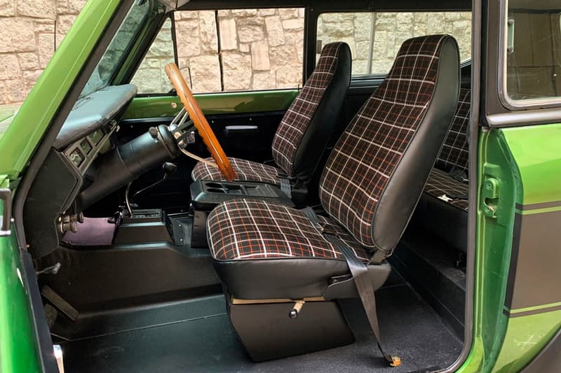 International Harvester 1977 Scout II motorcar studio Sale SUVs Off Roading 4x4 trucks sales green motorcar studio