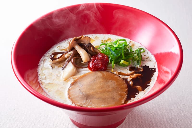 Ippudo Plant-Based Ramen Japan Release Only Limited Time Akamaru Vegan Tonkotsu Broth Meat Creamy Rich Noodles Japanese