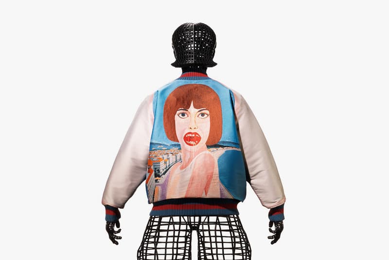 Tadanori Yokoo x Issey Miyake APOC SS21 Jackets spring summer 2021 artwork painting stadium bomber 0 a piece of cloth japan