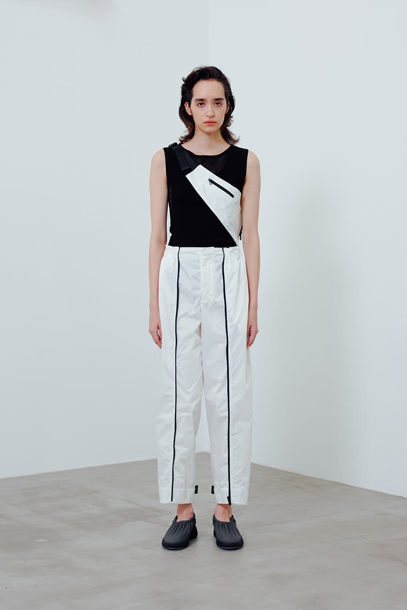 Issey Miyake Spring/Summer 2021 "Compact" Series ss21 packable clothing womensear collection capsule polyester jacket skirt dress
