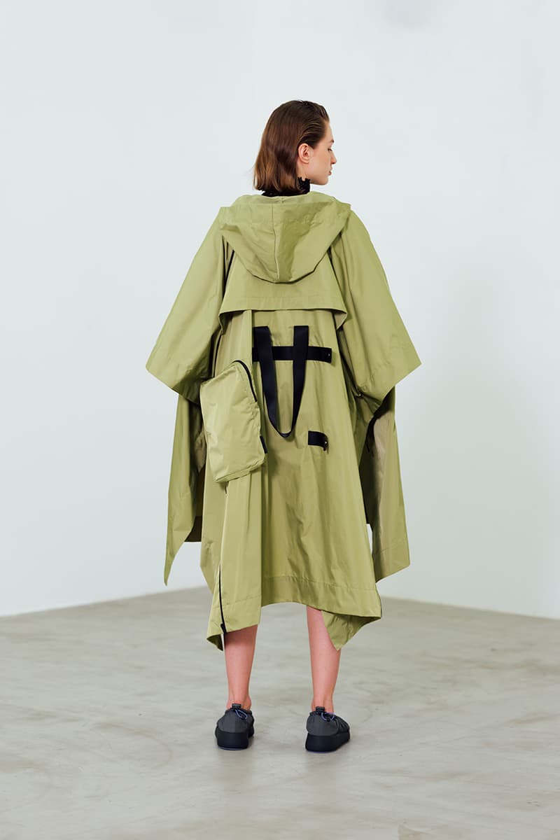 Issey Miyake Spring/Summer 2021 "Compact" Series ss21 packable clothing womensear collection capsule  polyester jacket skirt dress