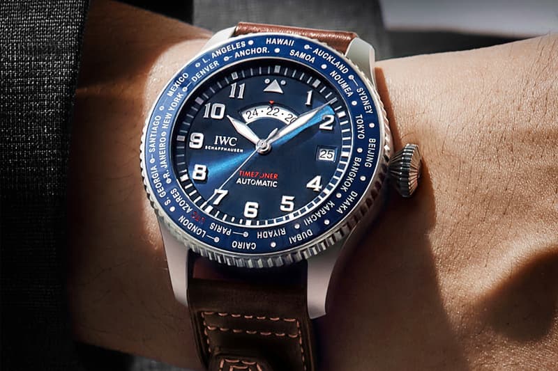 iwc schaffhausen pilots watch timezoner aviation flight le petit prince Antoine Saint-Exupéry