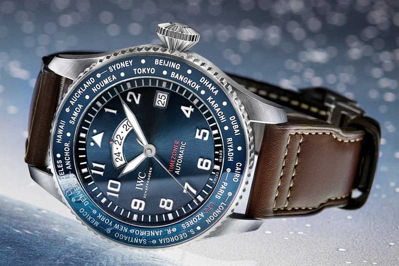 iwc schaffhausen pilots watch timezoner aviation flight le petit prince Antoine Saint-Exupéry