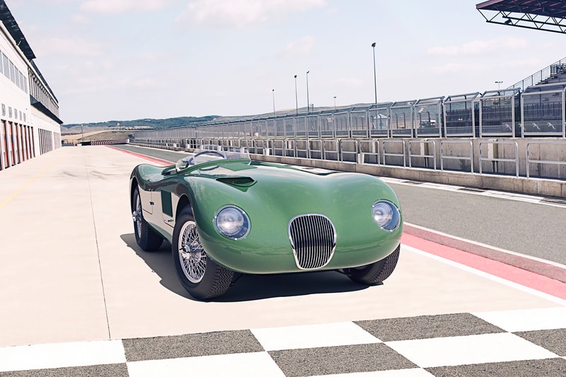 Jaguar Classic C-type Continuation 1950s Race Car Sportscar Cars British Engineering Automotive Company Performance Speed Power Design Vintage Retro 50s 1953 Le Mans 24 Hours Lightweight E - type, XKSS and D - type