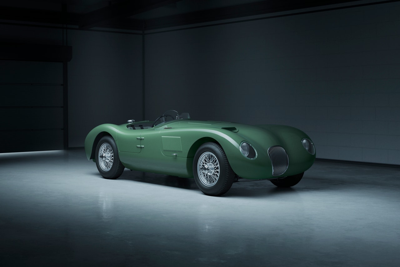 Jaguar Classic C-type Continuation 1950s Race Car Sportscar Cars British Engineering Automotive Company Performance Speed Power Design Vintage Retro 50s 1953 Le Mans 24 Hours Lightweight E - type, XKSS and D - type