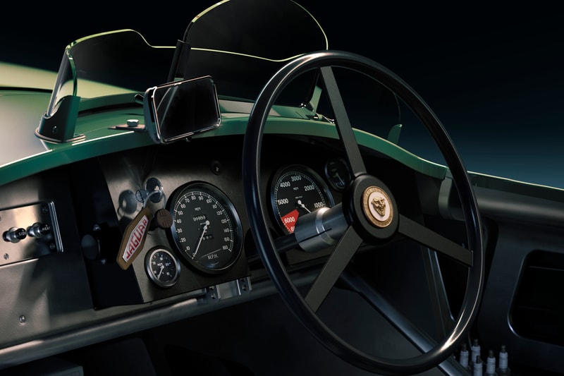 Jaguar C-Type continuation car brings back 1950s racing icon