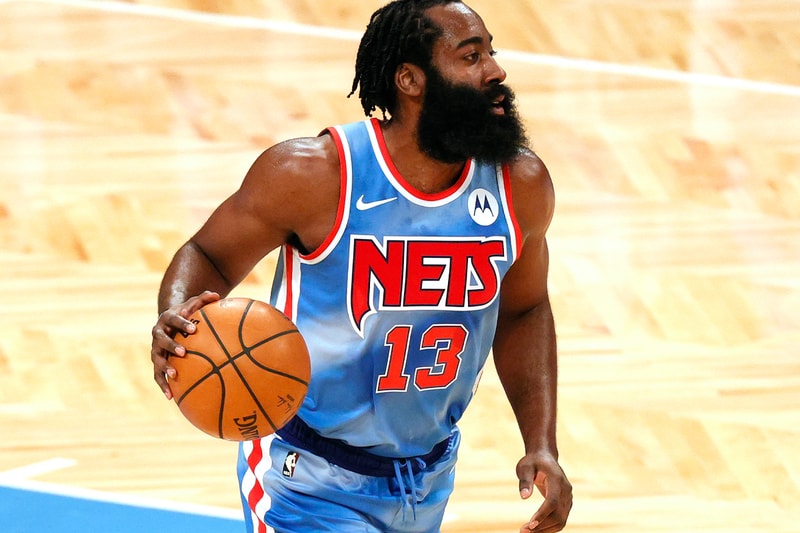 James Harden Brooklyn Nets Debut NBA History Thirty Point Tripe Double Basketball 