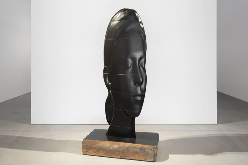 jaume plensa nocturne gray warehouse sculptures exhibitions