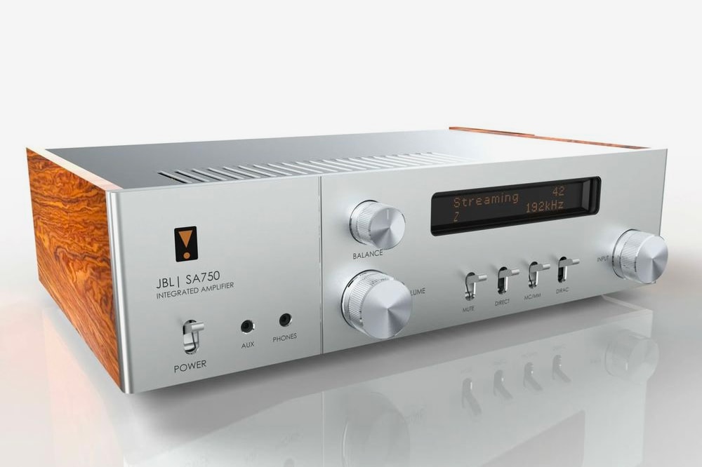 JBL Celebrates 75th Years With Retro-Inspired SA750 Integrated Amplifier hi-fi home audio harman 
