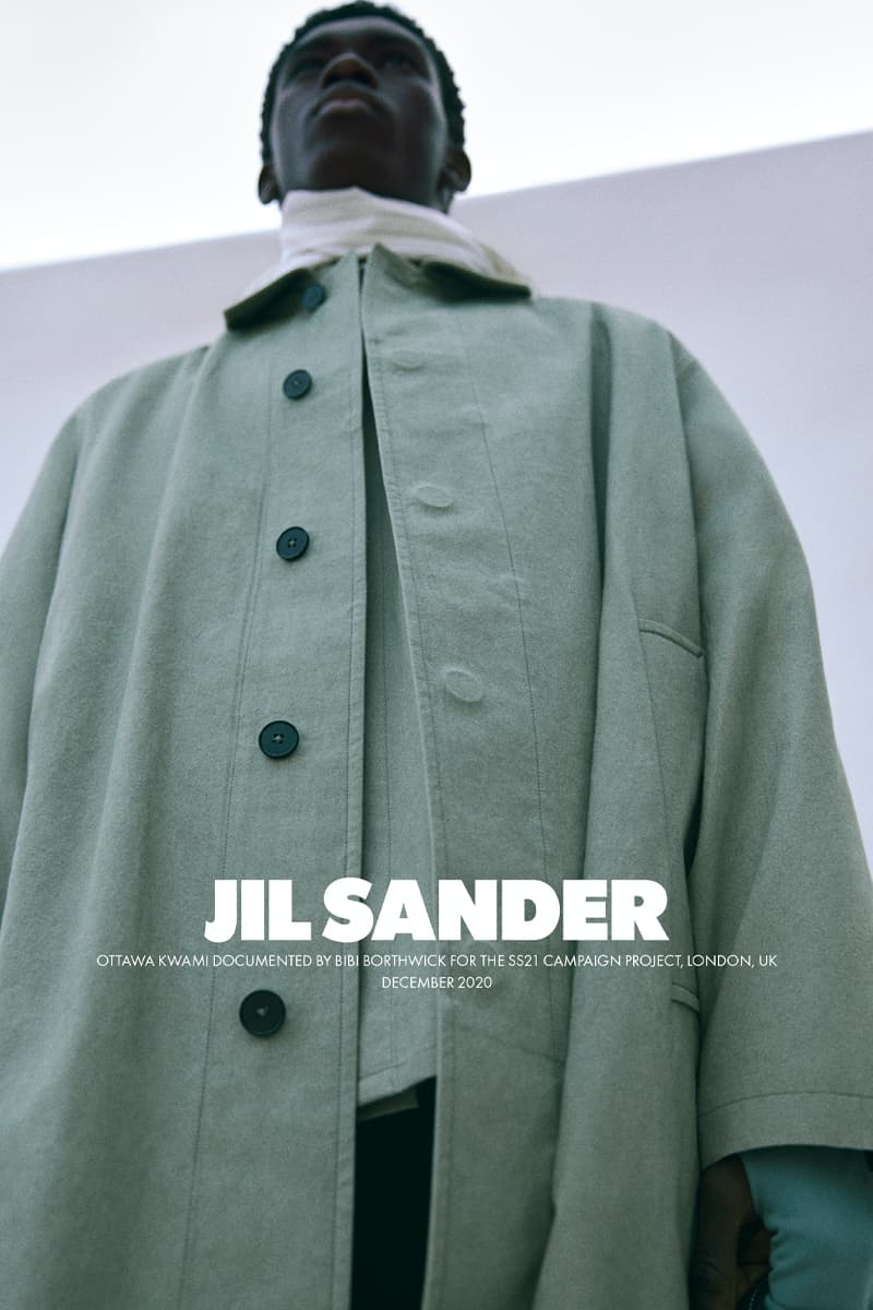 Jil Sander SS21 Menswear Campaign Visuals Photographers Touch Intimacy Mario Sorrenti Chris Rhodes Lucie Luke Meier