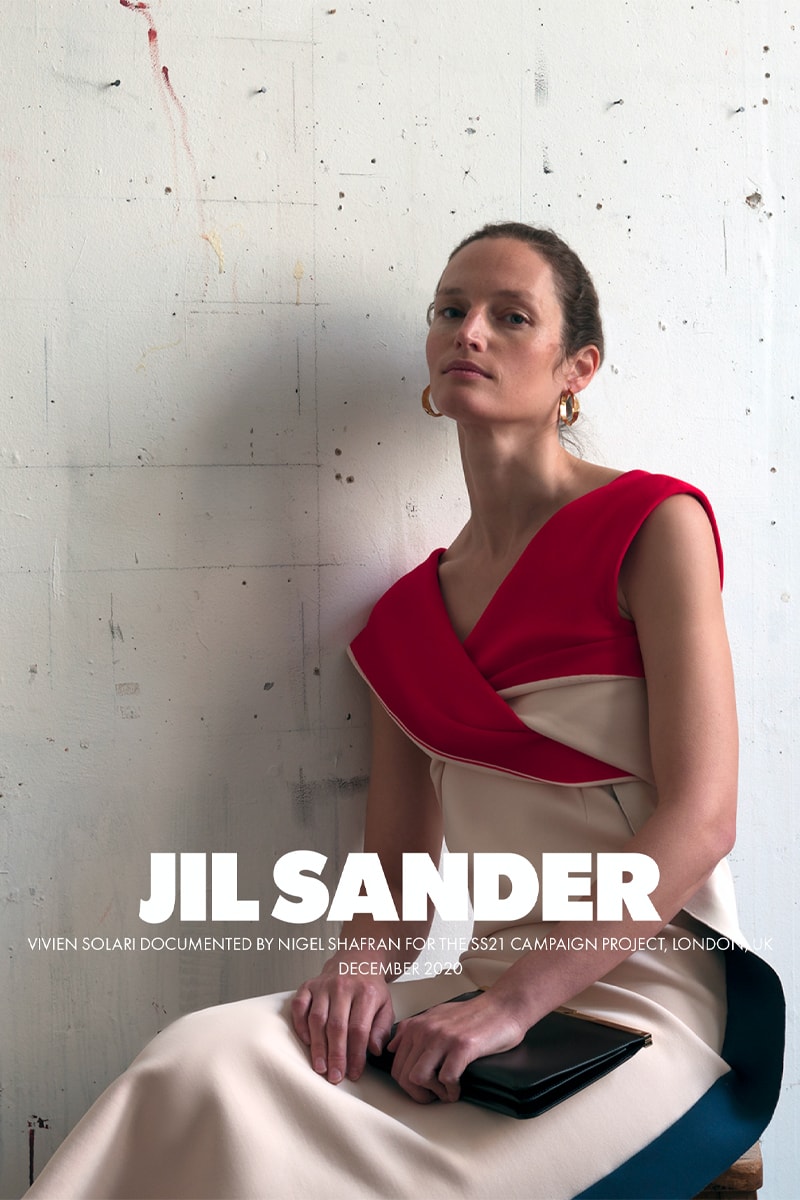 Jil Sander SS21 Menswear Campaign Visuals Photographers Touch Intimacy Mario Sorrenti Chris Rhodes Lucie Luke Meier