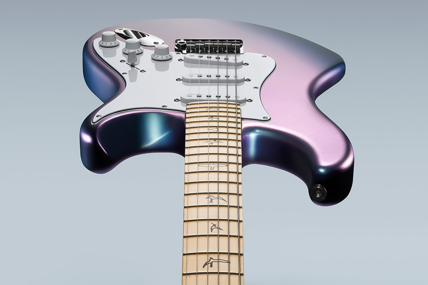 John Mayer PRS Guitars Silver Sky Guitar Limited Edition Release Info Buy Price polychromatic Lunar Ice finish