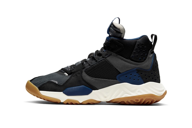 air michael jordan brand delta mid black storm blue gym red dark grey white gum DC2130 006 official release date info photos price store list buying guide