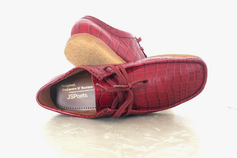 jspoets jsp poets jimmy gorecki gino iannucci padmore and barnes red burgundy croc leather p204 official release date info photos price store list buying guide
