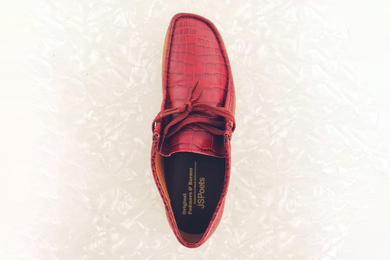 jspoets jsp poets jimmy gorecki gino iannucci padmore and barnes red burgundy croc leather p204 official release date info photos price store list buying guide