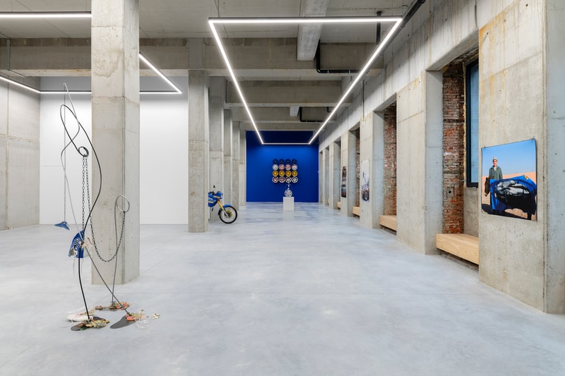 julien boudet tout est bleu exhibition stems gallery