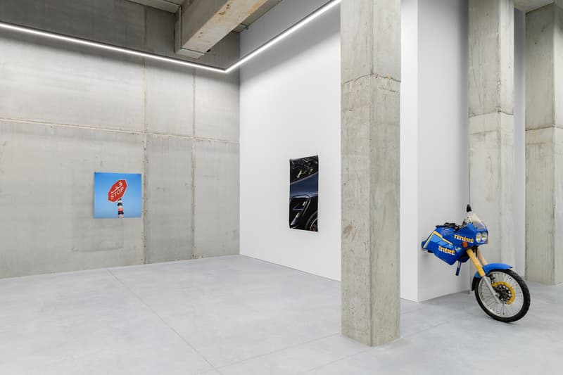 julien boudet tout est bleu exhibition stems gallery