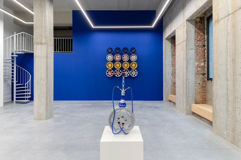 julien boudet tout est bleu exhibition stems gallery