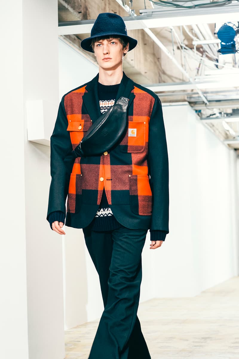 junya watanabe man fall winter 2021 fw21 collaborations loyle carner stepney workers club carhartt levis details