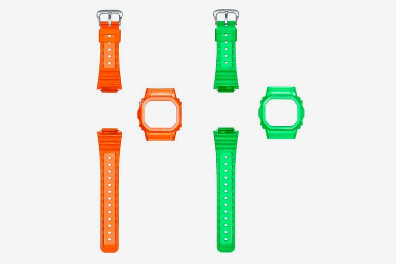 Kashiwa Sato x Casio G-SHOCK DW-5600ks Watch Collaboration timepiece band bezel release date info buy customize skeleton
