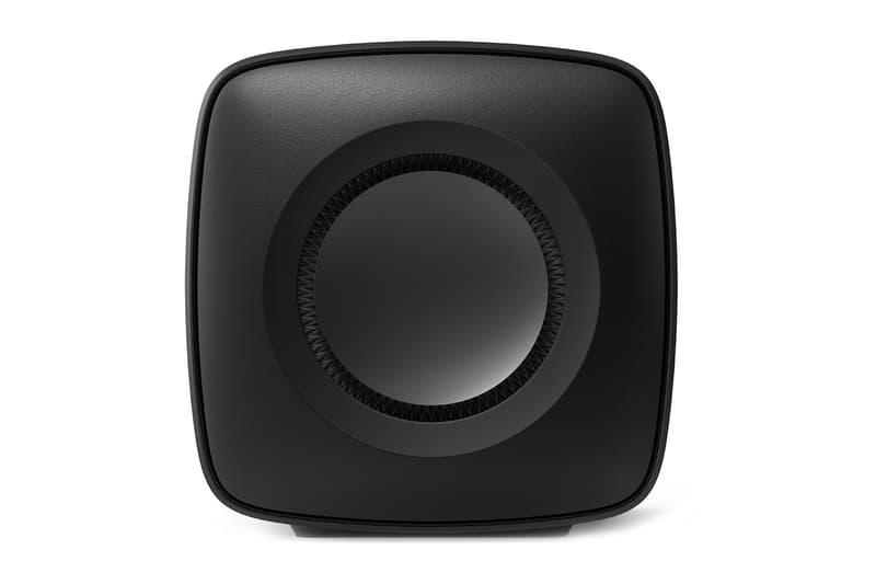 KEF KC62 Uni Core Force Cancelling Subwoofer speaker technology tech engineer patent ibx smartlimiter wireless audio 1000W RMS Class D amplification P Flex pressure info