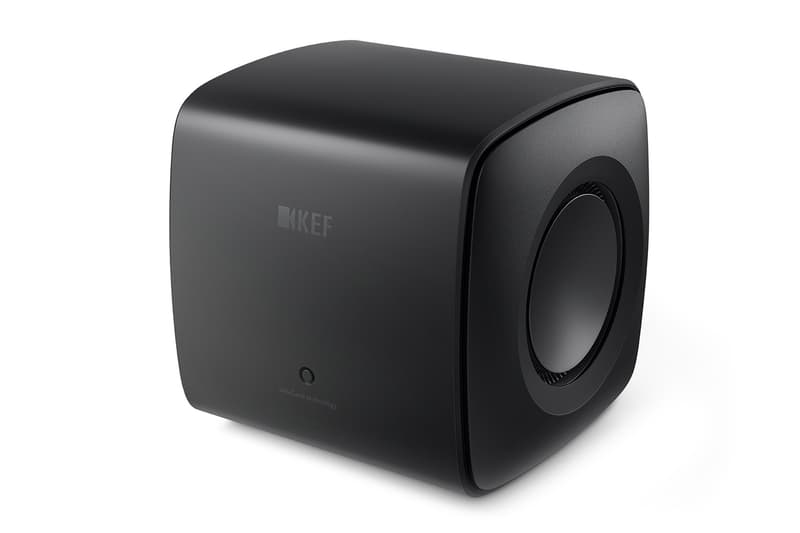 KEF KC62 Uni Core Force Cancelling Subwoofer speaker technology tech engineer patent ibx smartlimiter wireless audio 1000W RMS Class D amplification P Flex pressure info
