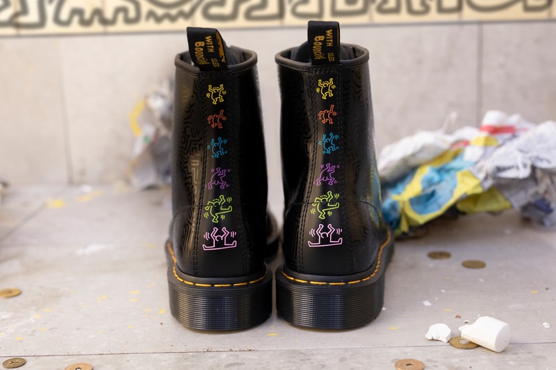 keith haring dr martens spring summer collaboration