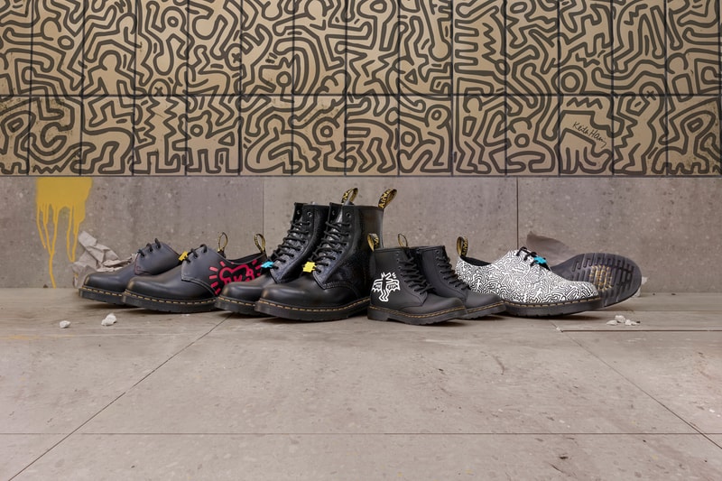 keith haring dr martens spring summer collaboration